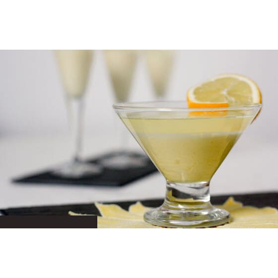 Martini cocktail glasses or sundae dessert glasses 165ml crema