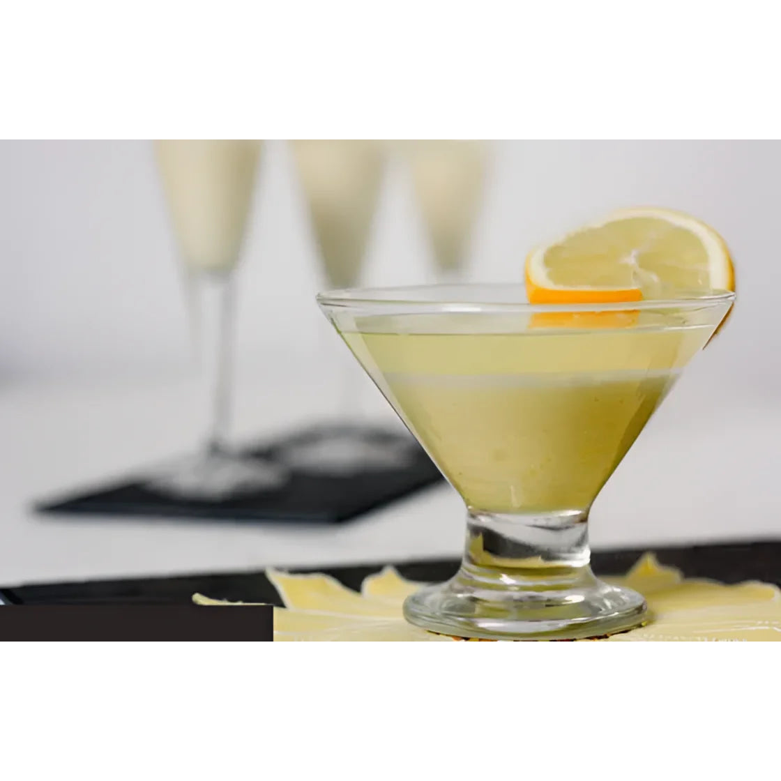 Martini cocktail glasses or sundae dessert glasses 165ml crema