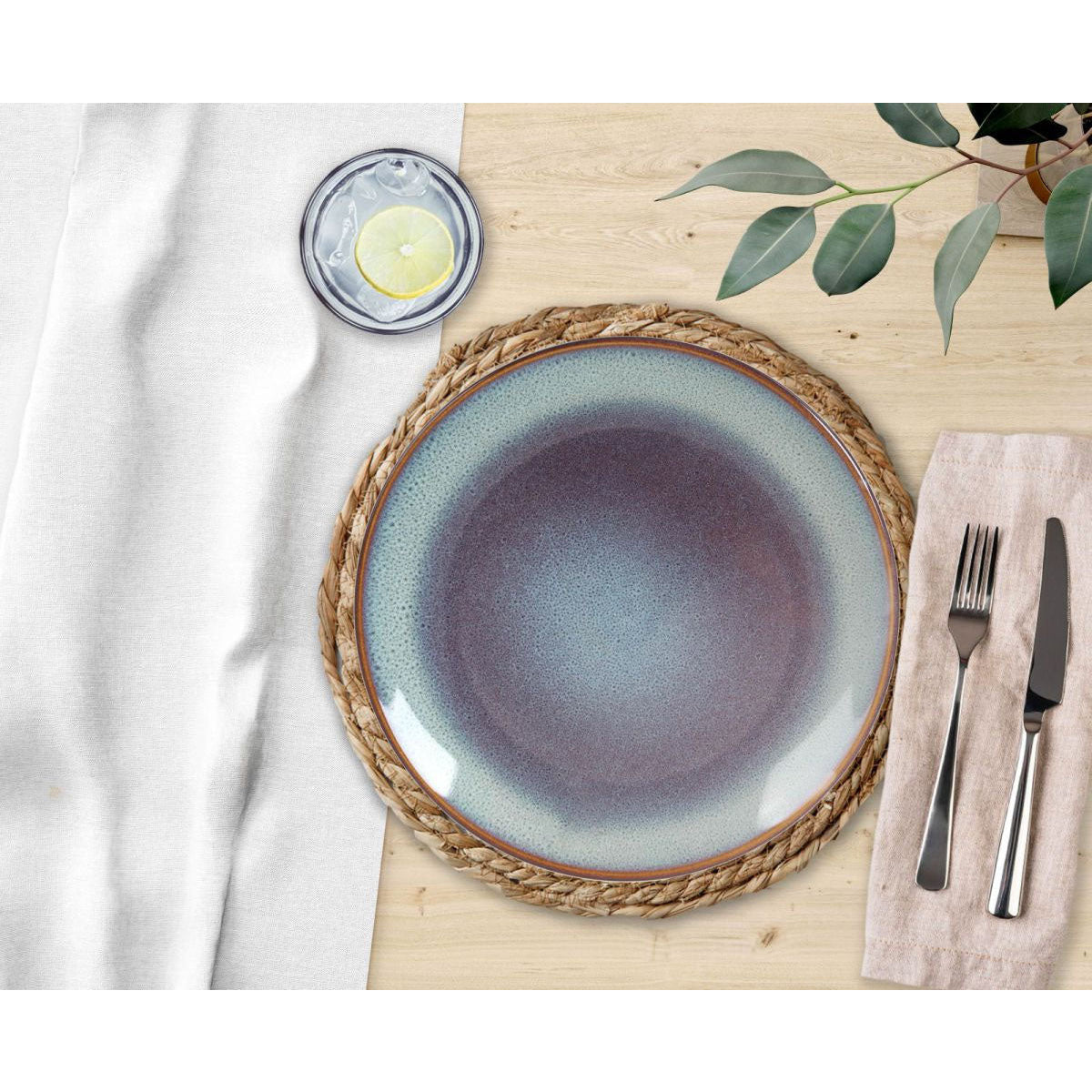 Melow 19.5cm pasta bowls Stoneware La Mediterranea
