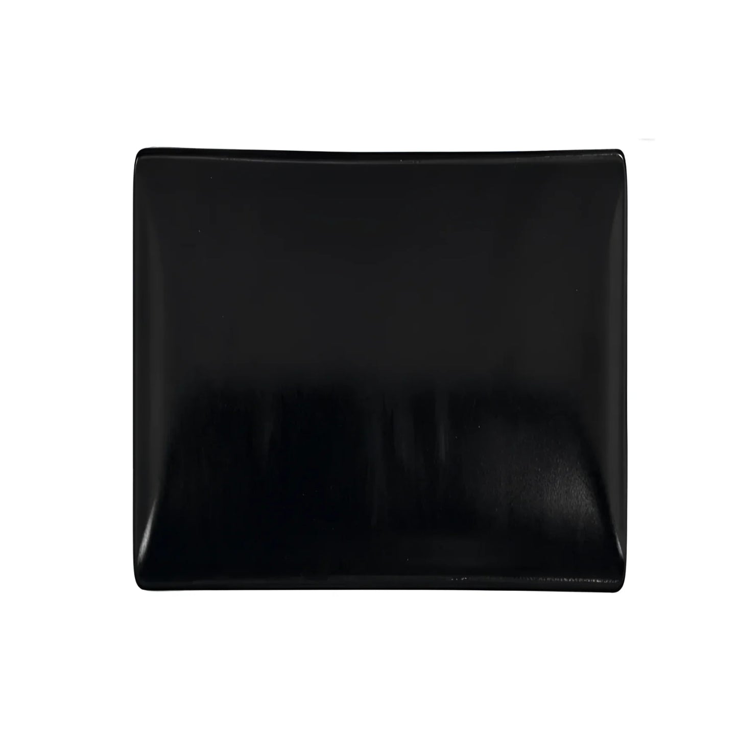 Ming Black dinner plate 30x30cm square Stoneware Viejo Valle