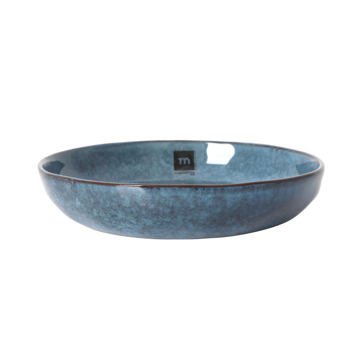Morell 21x4cm Pasta Bowl Blue Irregular shape Stoneware
