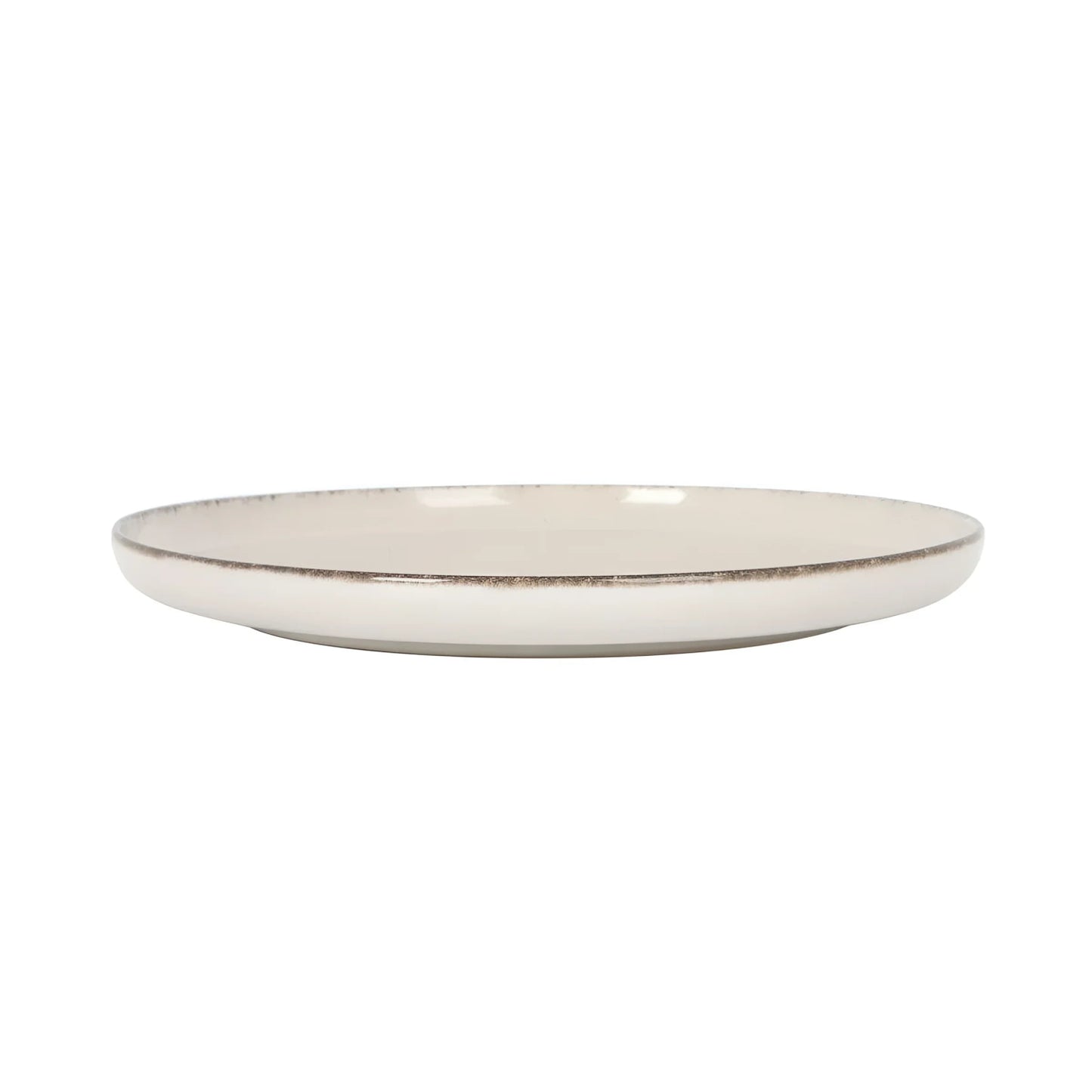 Nordic Anllo Ivory Glossy 25cm Dinner Plate