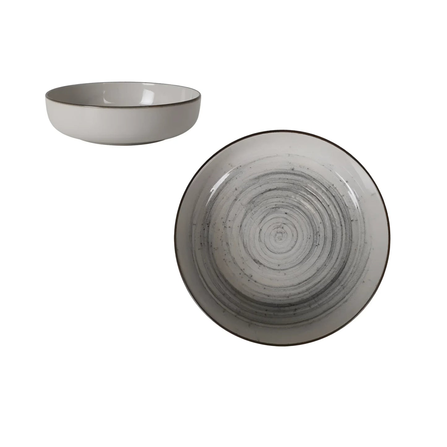 Nordic Vortex 18cm Pasta Bowl Stoneware
