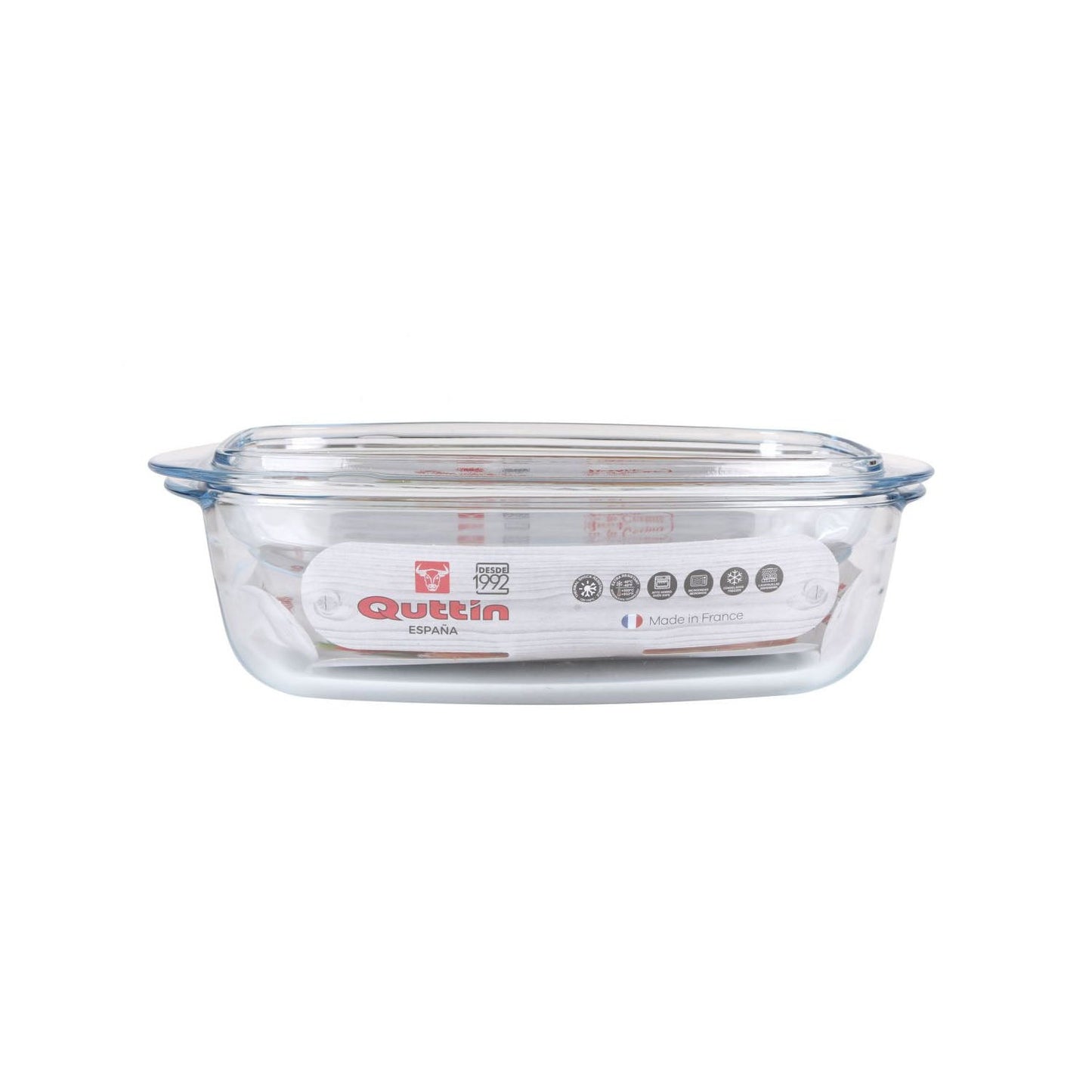 Oven dish casserole with lid 3L Quttin
