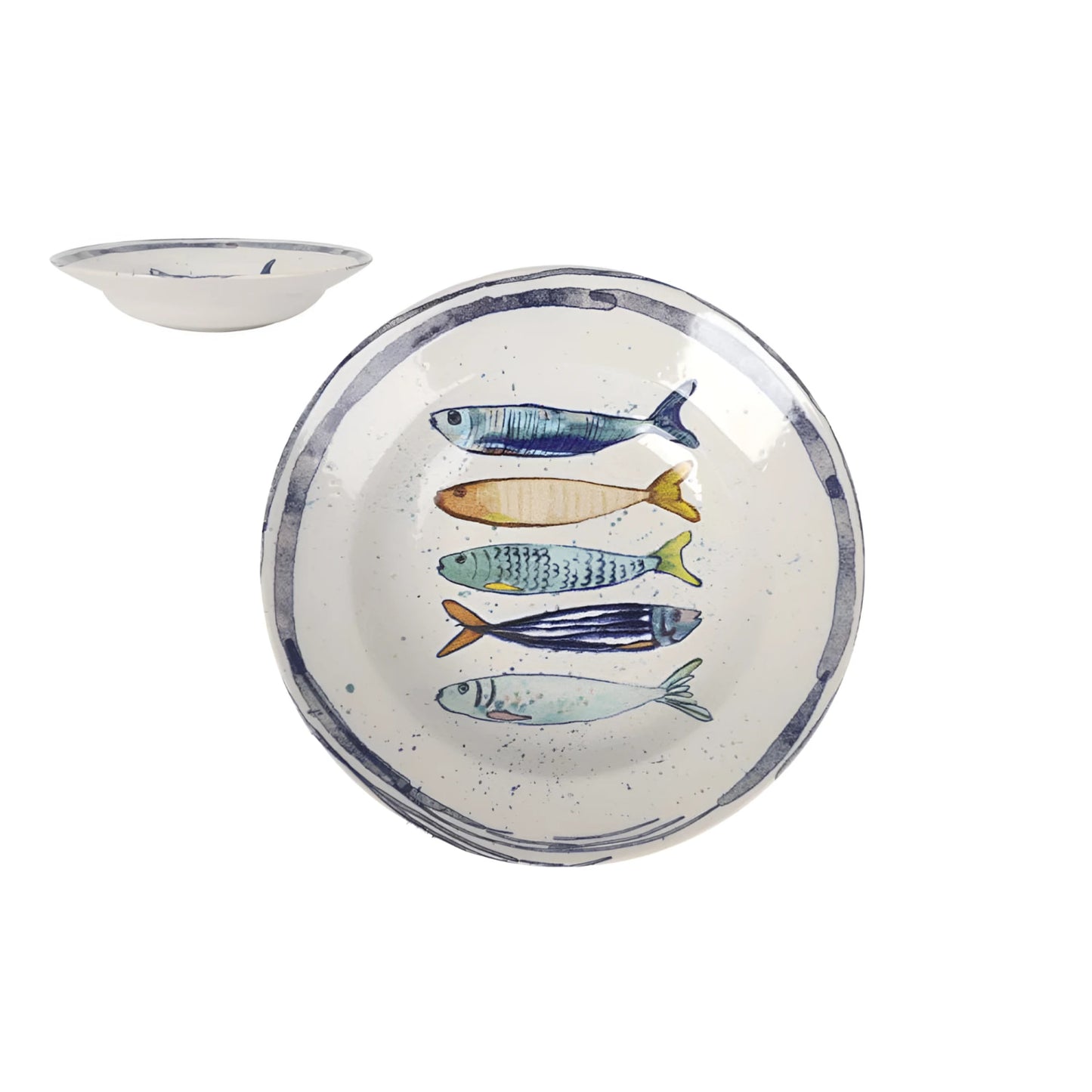 Peixe 29cm Pasta plate bowl Stoneware