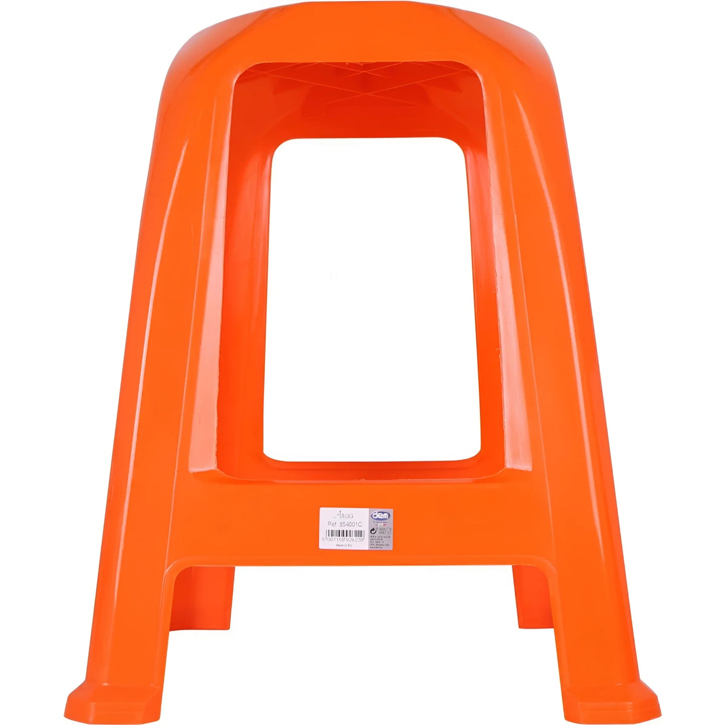 Plastic Stool sitting chair garden kitchen 26x26x47cm COLOURS