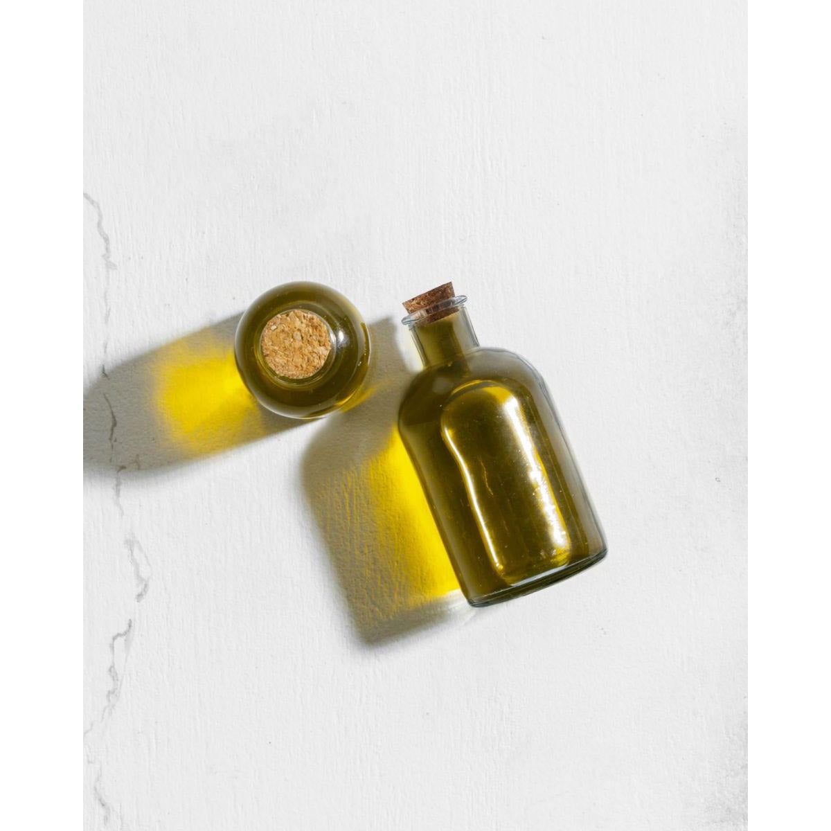 Round Glass Bottle with cork 250ML wine liquor olive oil wine FRASCA