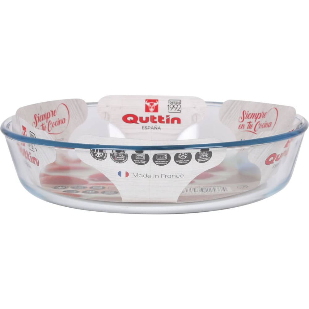 Round Oven dish Tin bakeware roasting 26cm / 2.2L Quttin