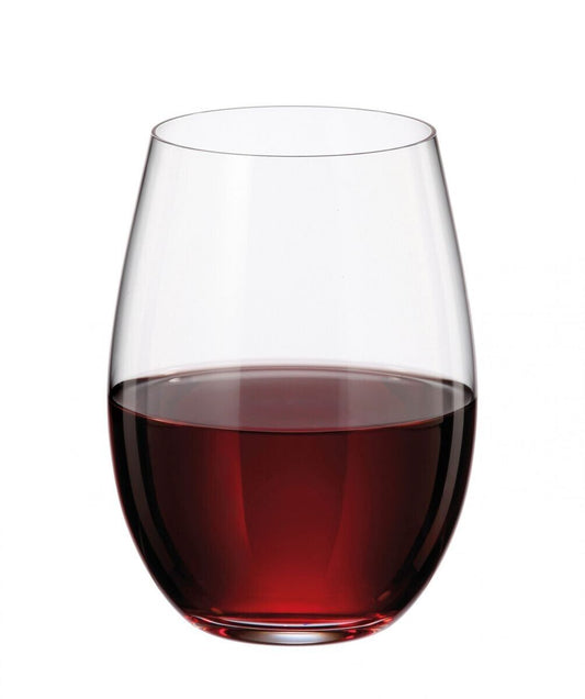 Stemless wine glasses Clara Bohemia Crystal 560ml