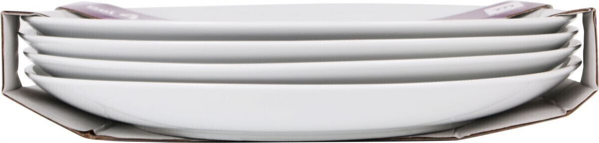 Moby 27cm Dinner plates White Porcelain off White