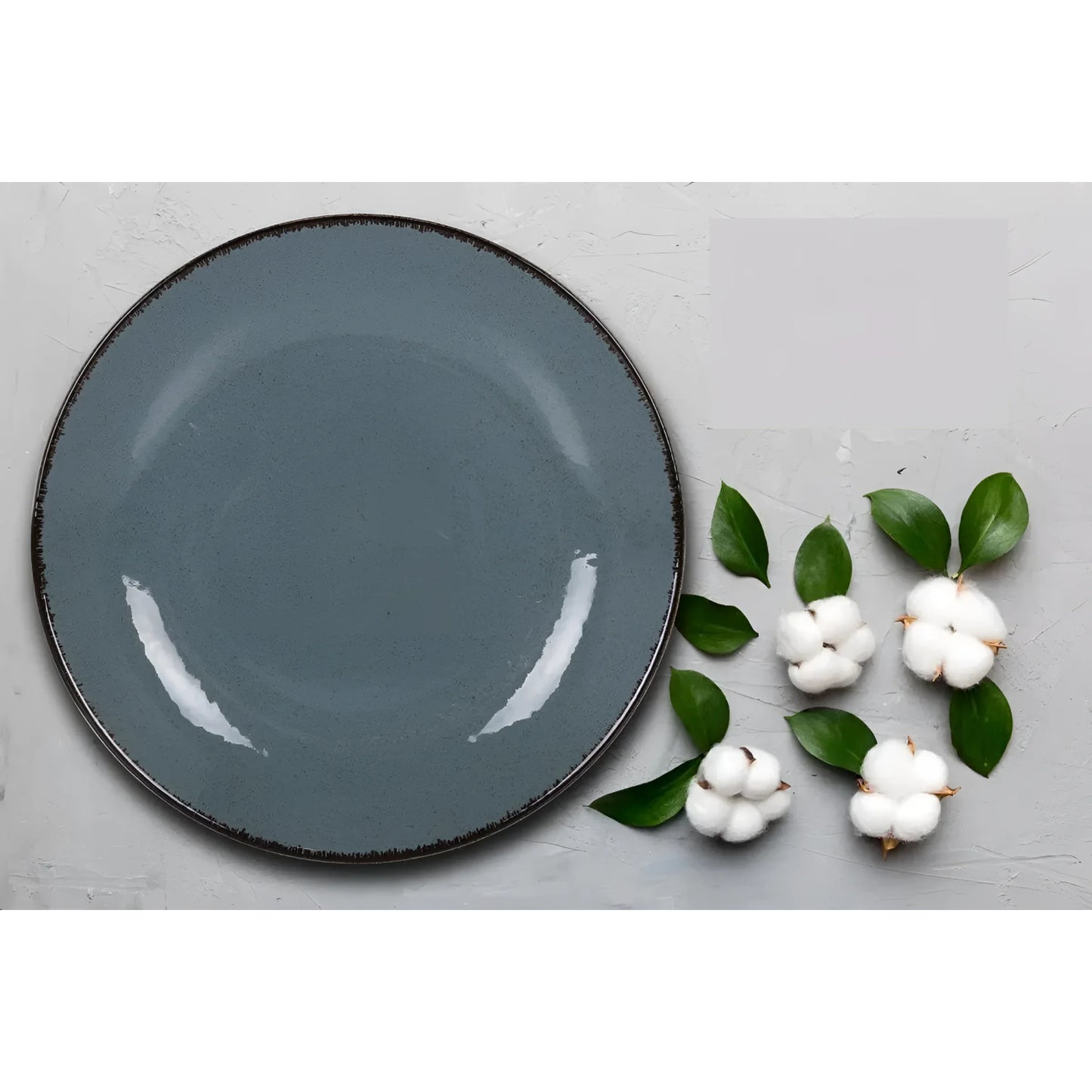 Salvora blue dinner plate 30cm Stoneware