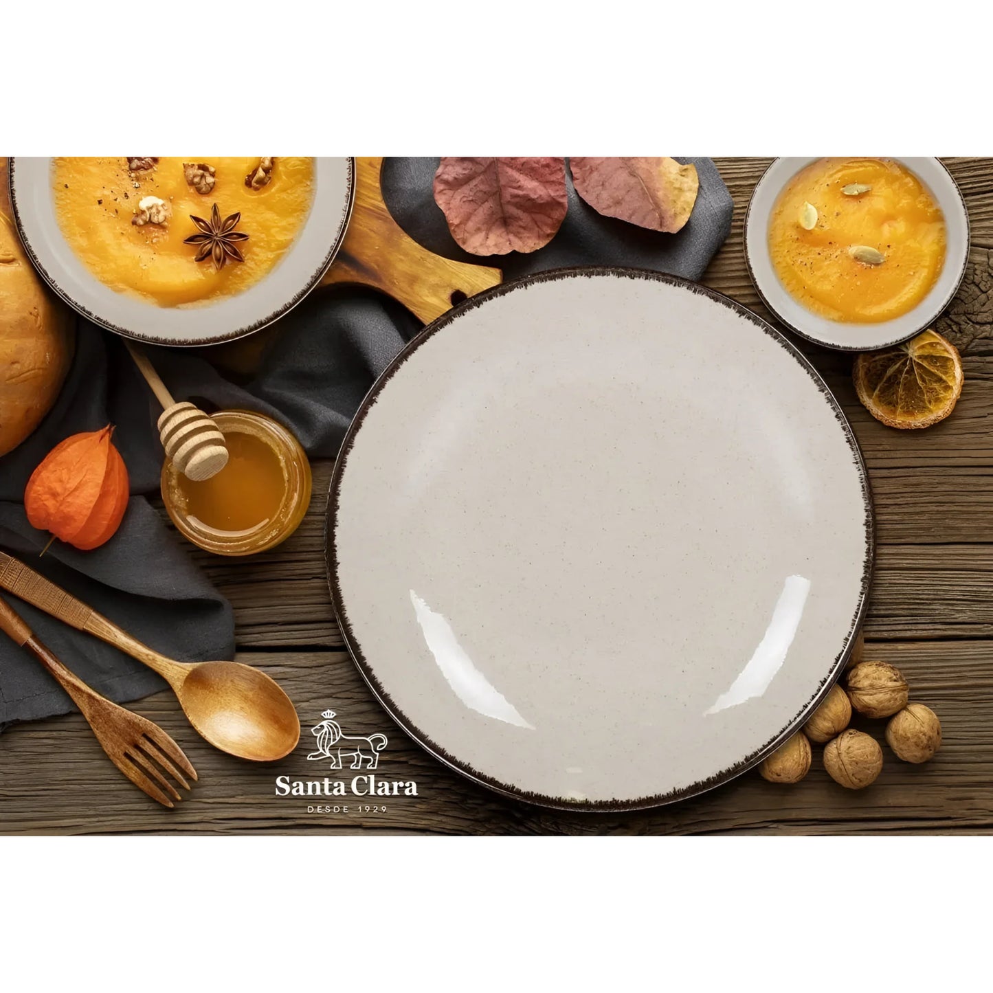 Salvora Ivory dessert plate 20cm Stoneware