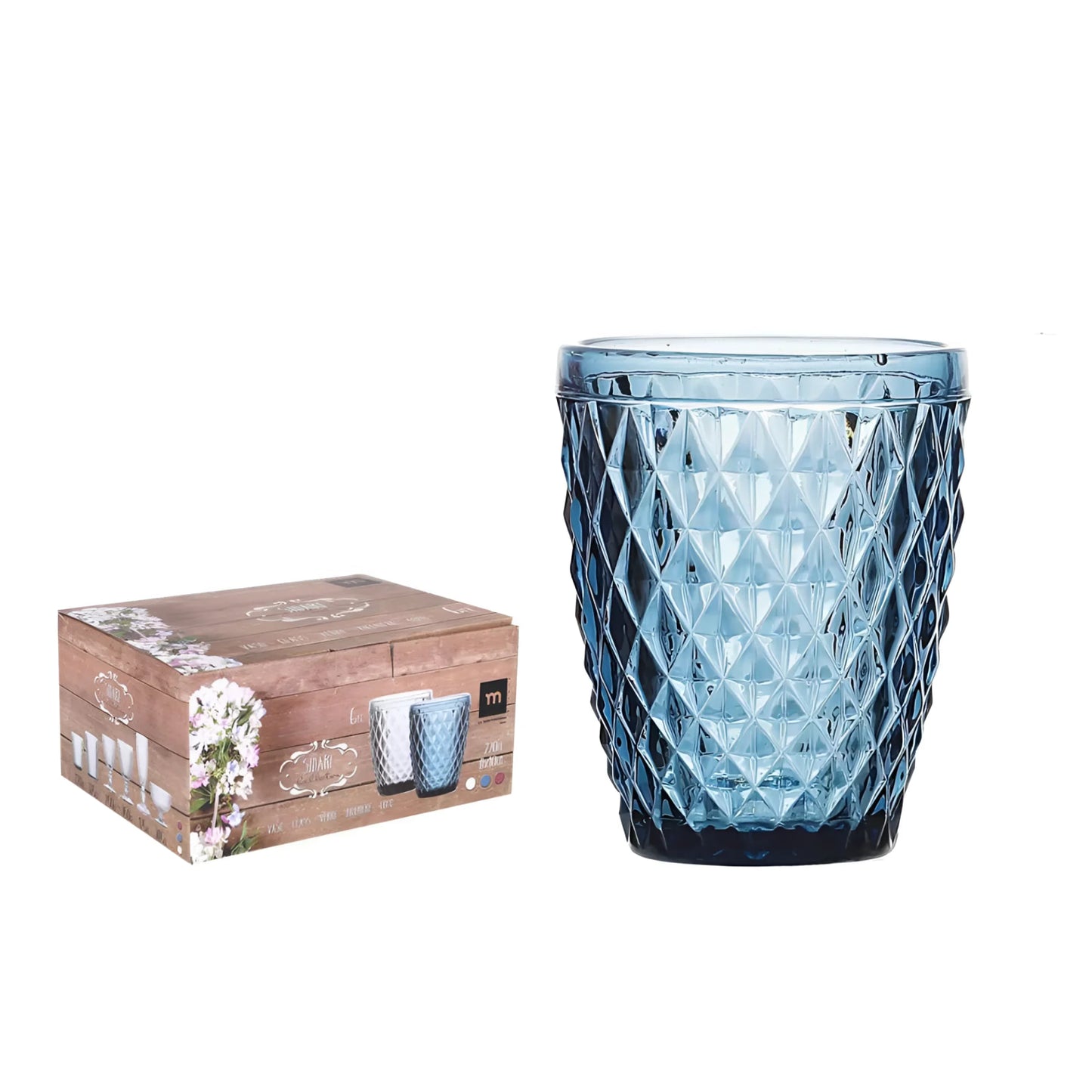 Sidari Blue Tumblers 270ml