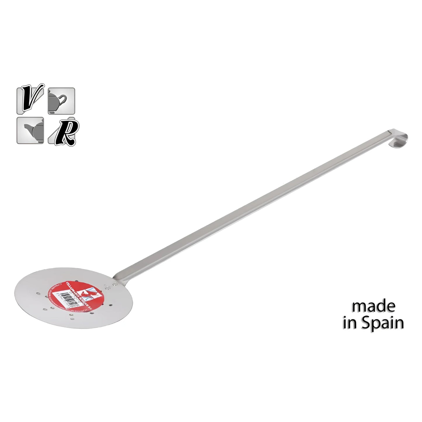 SKIMMER Spatula 65cm Stainless steel for large paella pan hotels restaurants