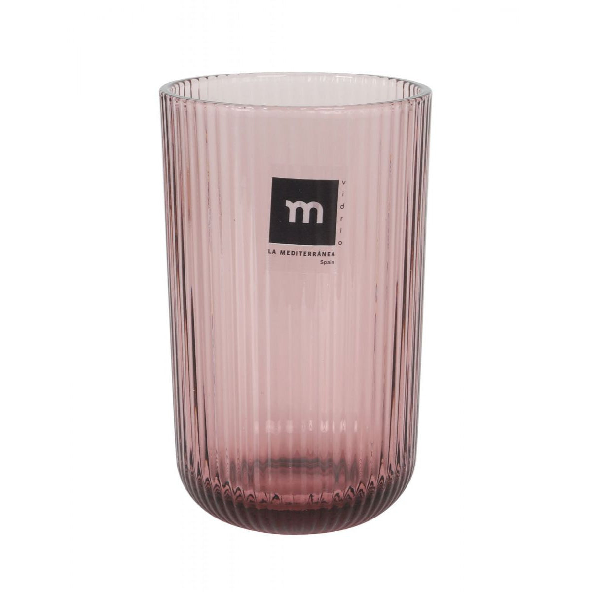 Sonella Purple Highball drinking glasses 430ml