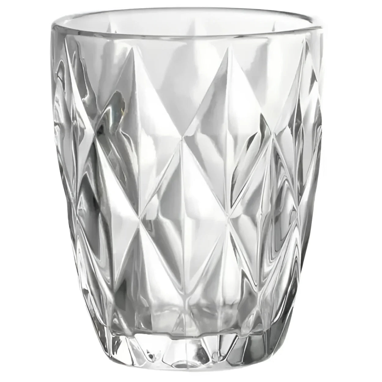 Syros Clear Tumblers 270ml vintage diamond drinking glasses