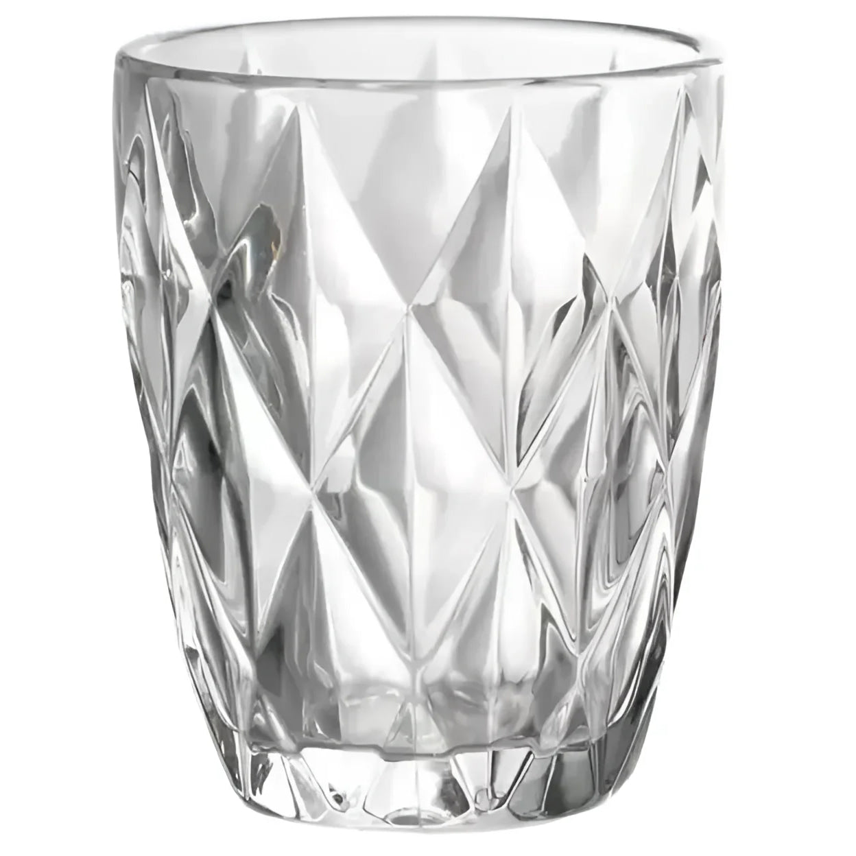 Syros Clear Tumblers 270ml vintage diamond drinking glasses
