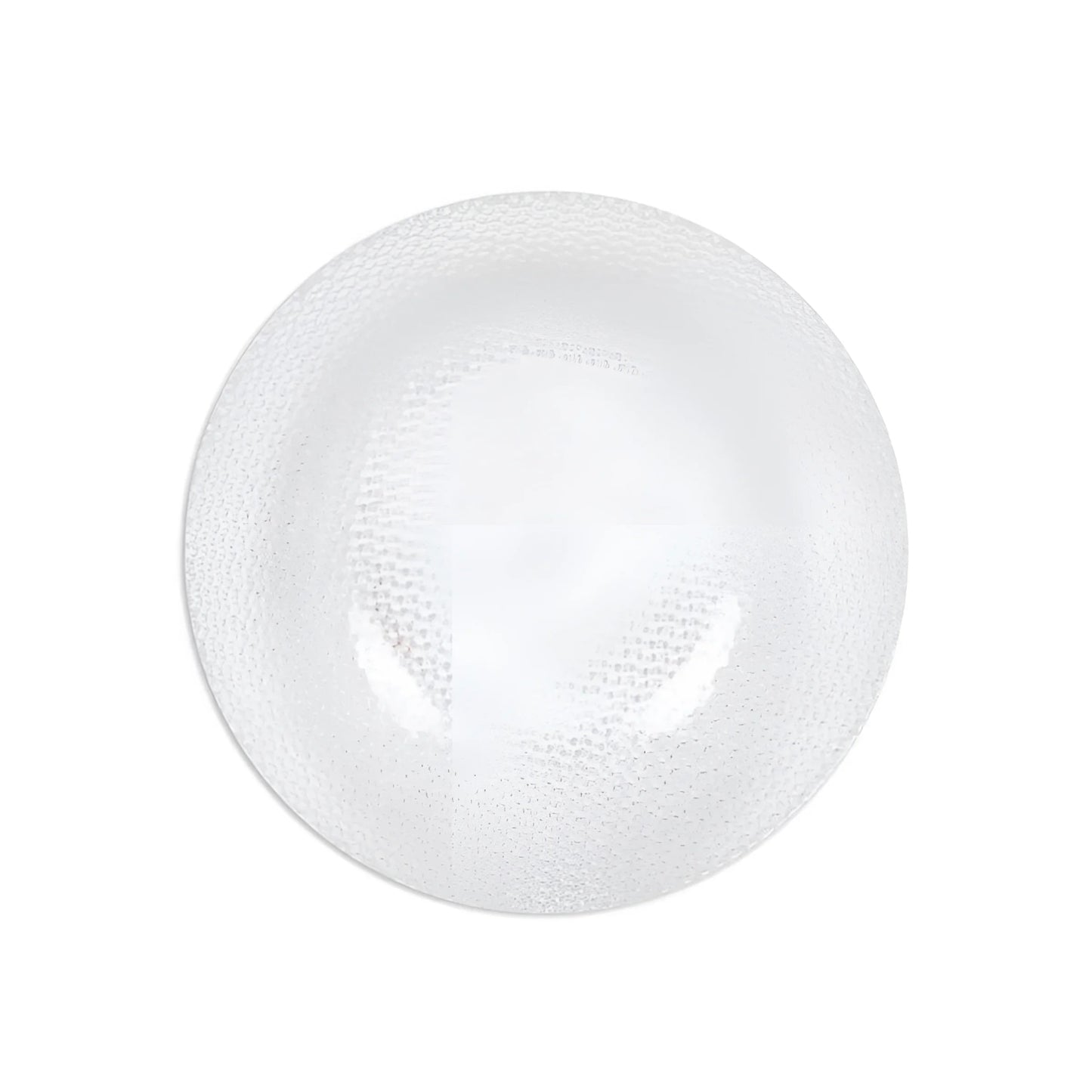 Tuana 21cm Pasta bowl hand made glass Clear glass