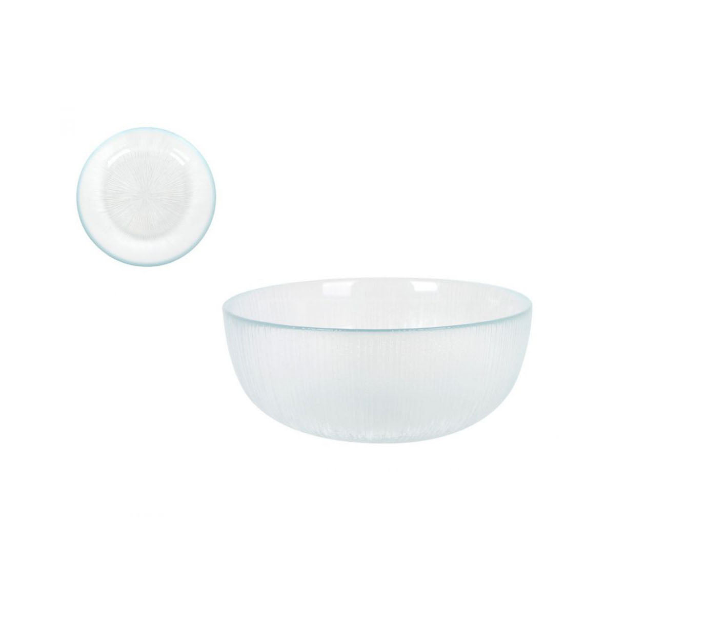 Venezia 15.6.5cm glass cereal bowl