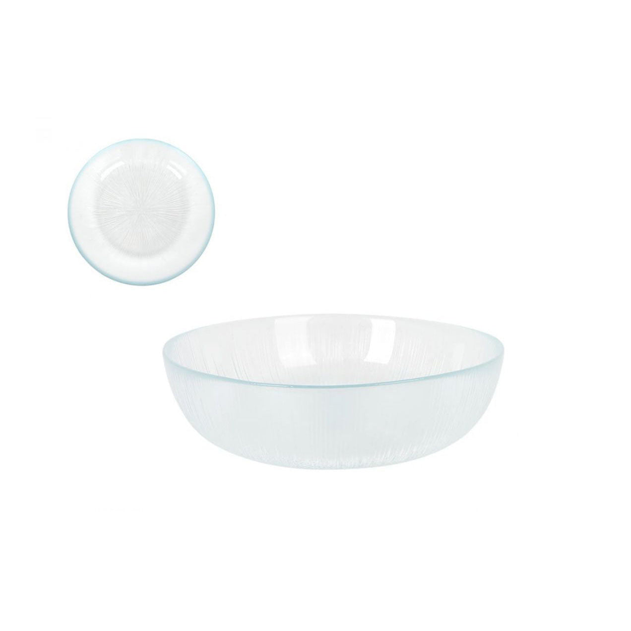 Venezia 18x5cm glass bowl