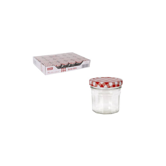 100ml Preserving Canning glass Jars jam food red lid