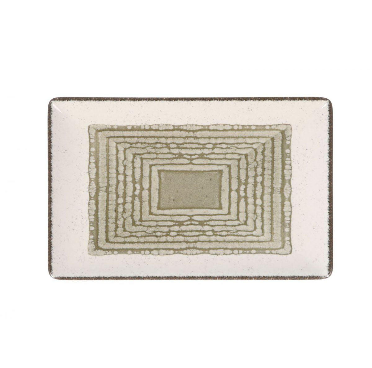 Occhio rectangular 20x13cm dessert side plates