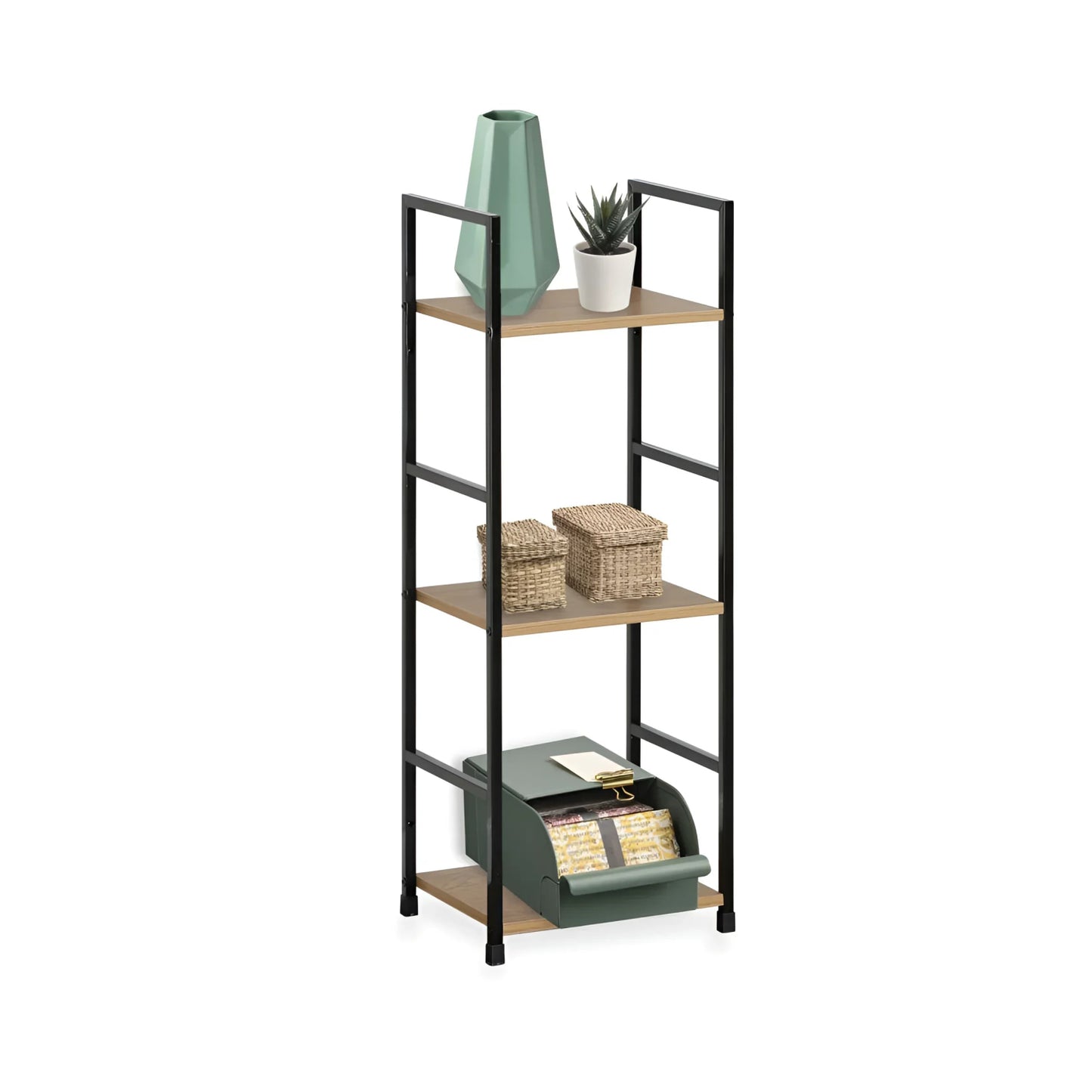 3 Tier Multipurpose Shelf Freestanding Wooden Rack Organiser Kitchen bedroom bathroom unit