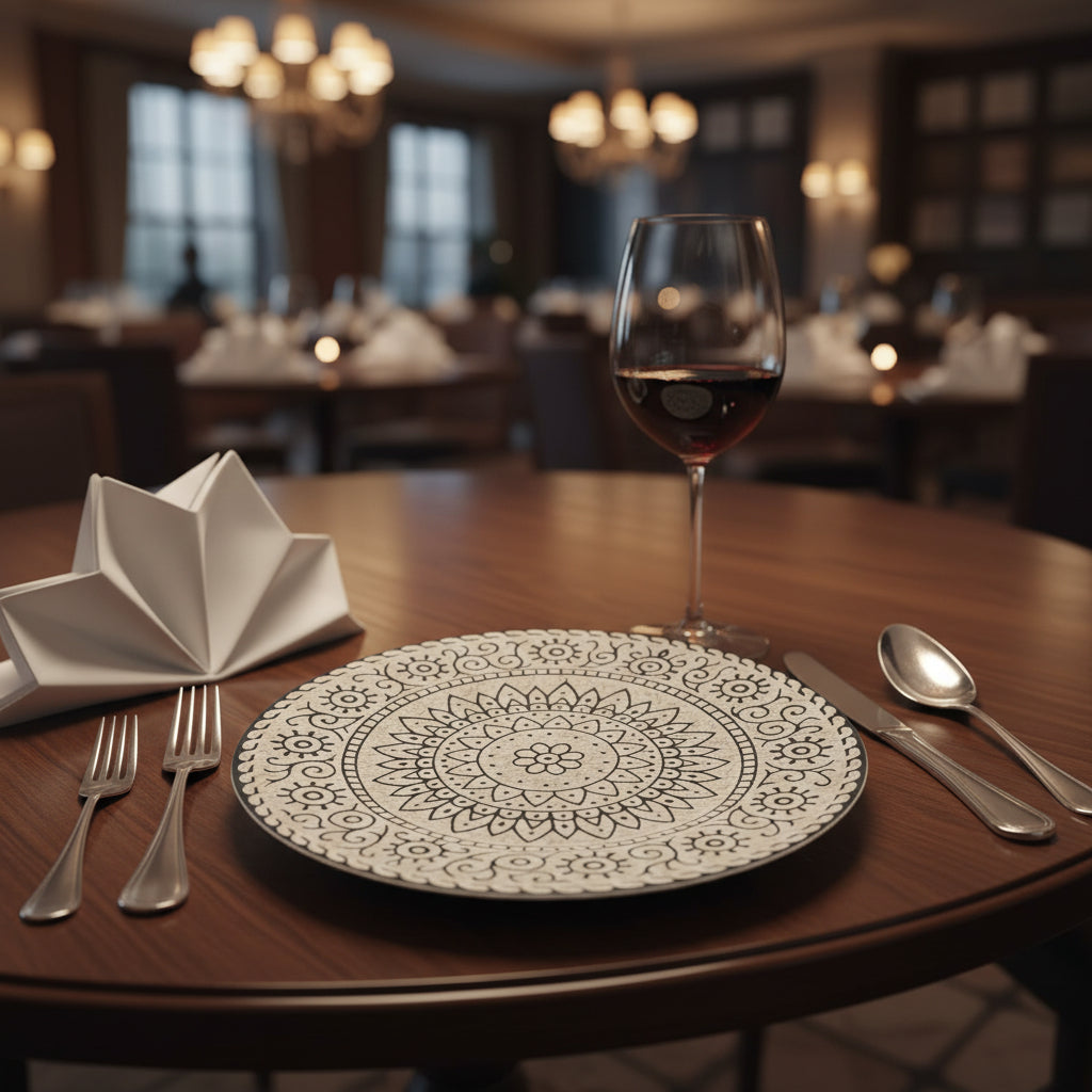 Sole 32.5cm dinner plates under plates Stoneware