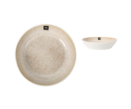 Calobra Cream 24x4.7cm Pasta bowls Porcelain