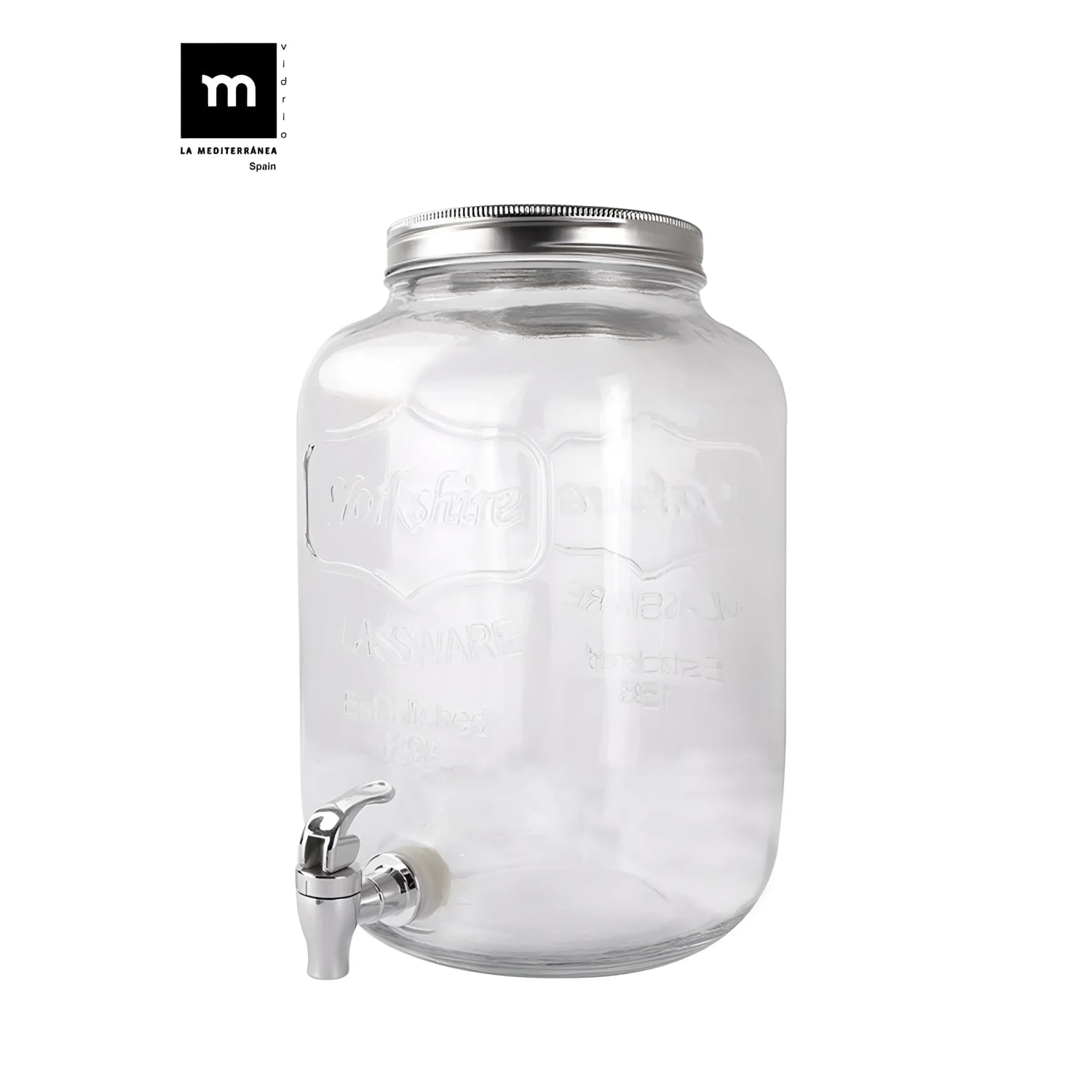4L glass Drinks Dispenser Rustik