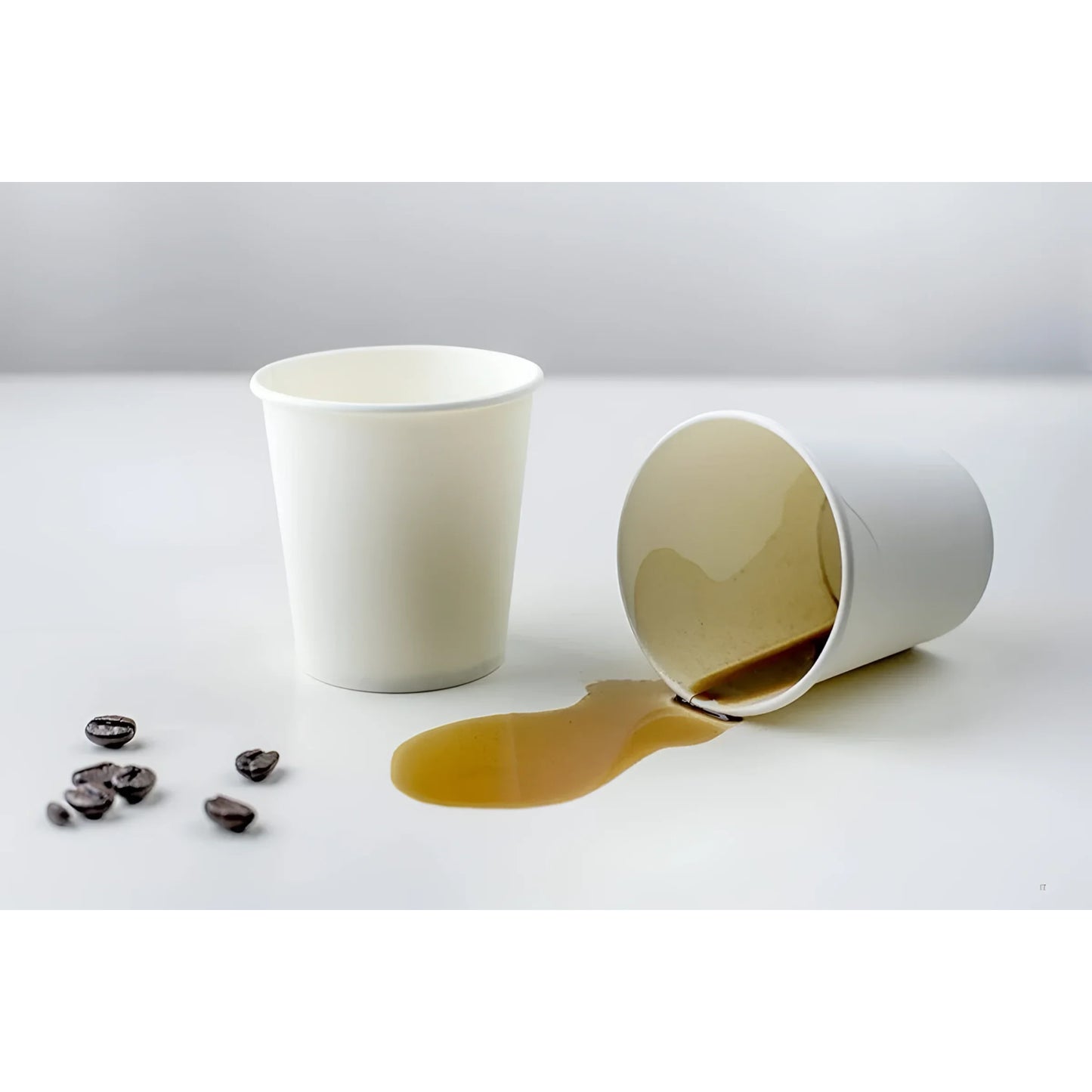 50x Algon Biodegradable 80ml disposable glasses coffee cups