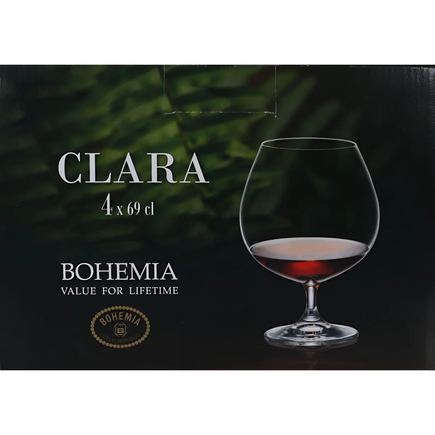690ml Bohemia Crystal glasses brandy cocktail Gin Fishbowl CLARA