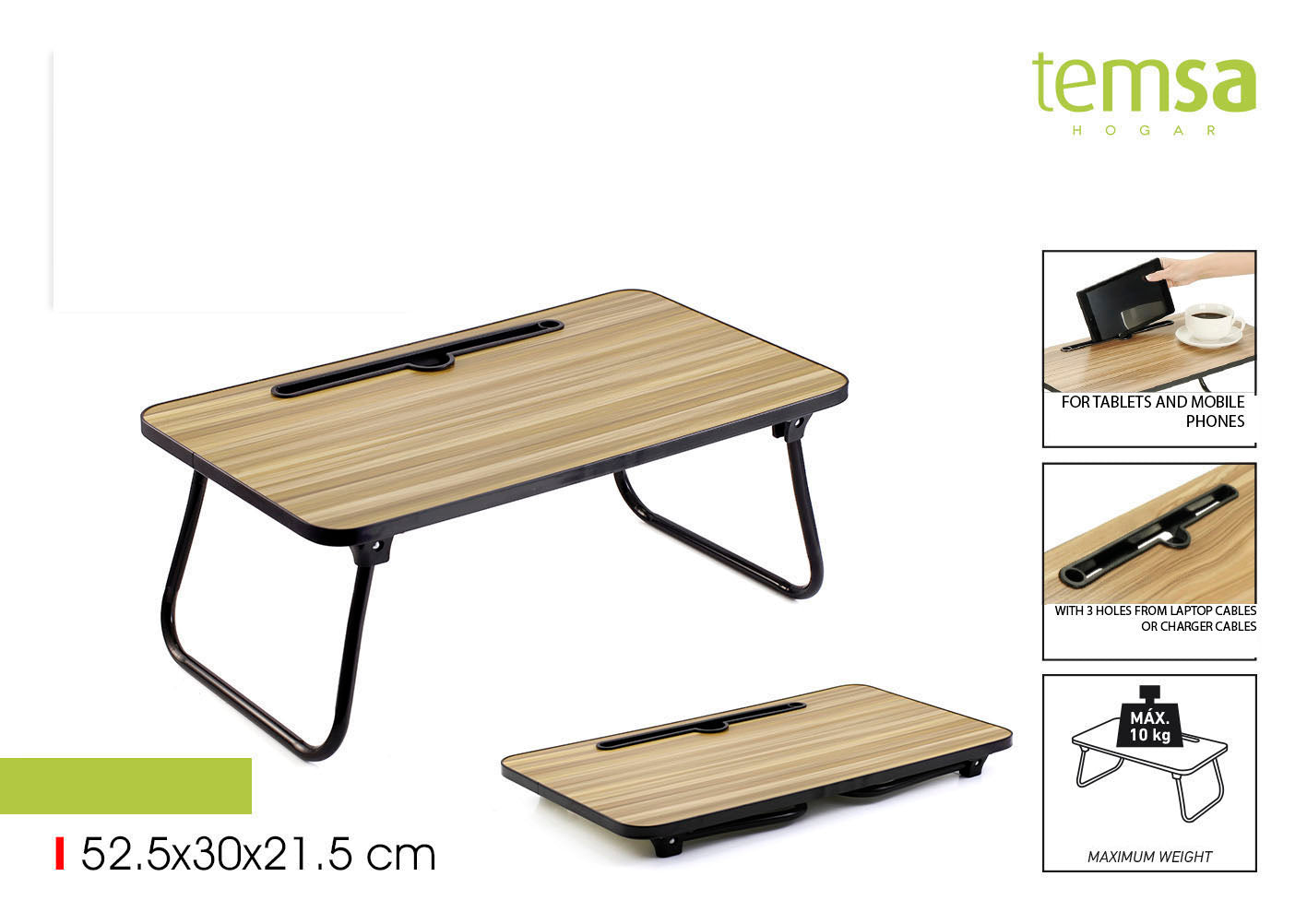 Folding Laptop Table Stand Bed Tray Sofa Lap Portable Computer Desk Breakfast ID-297091086932