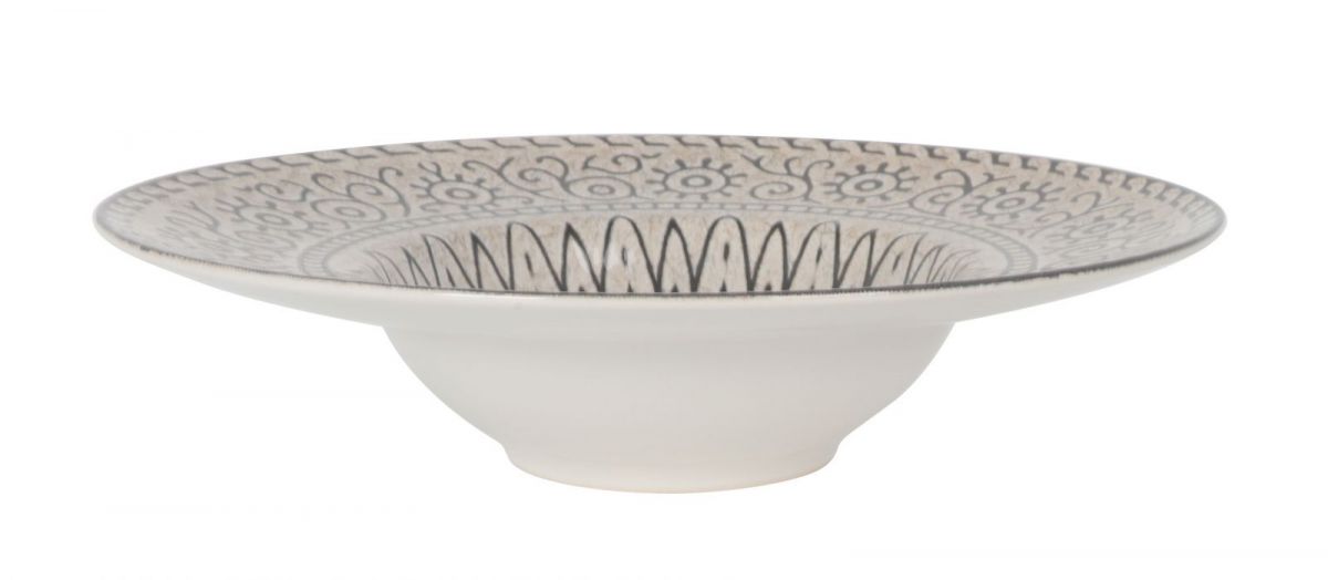 Sole Risotto plate pasta bowl 28cm Stoneware