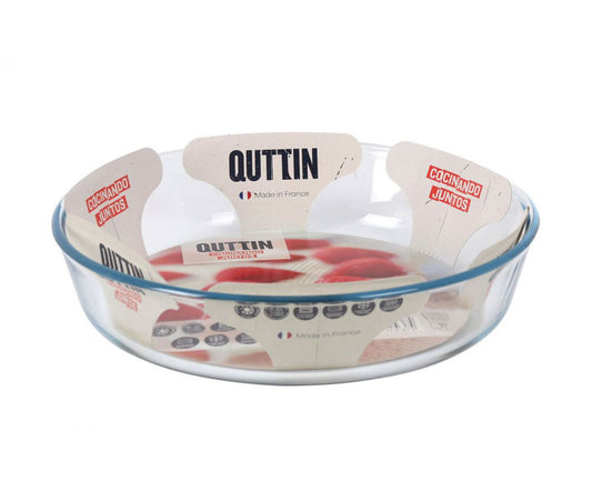 Round Oven dish Tin bakeware roasting 26cm / 2.2L Quttin