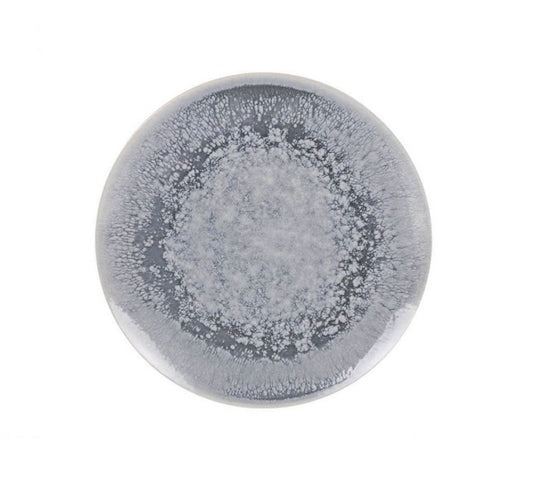 Adhara 26cm dinner plates Stoneware Grey Blue Flat