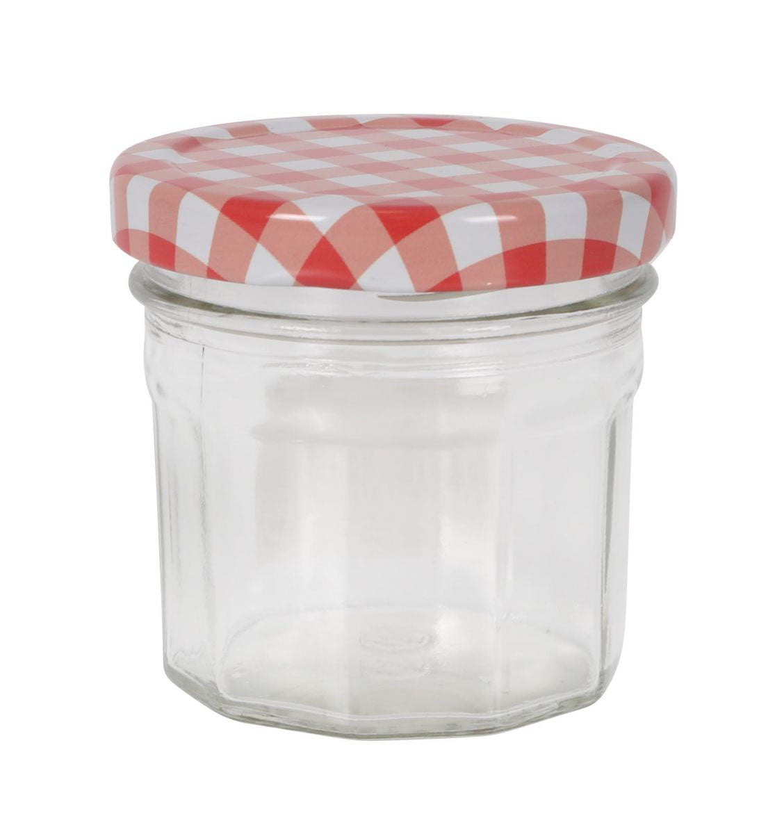 100ml Preserving Canning glass Jars jam food red lid