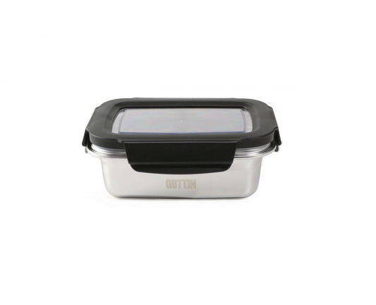 Food storage containers Microwave safe Stainless Steel Hermetic 1.8L rectangular Quttin