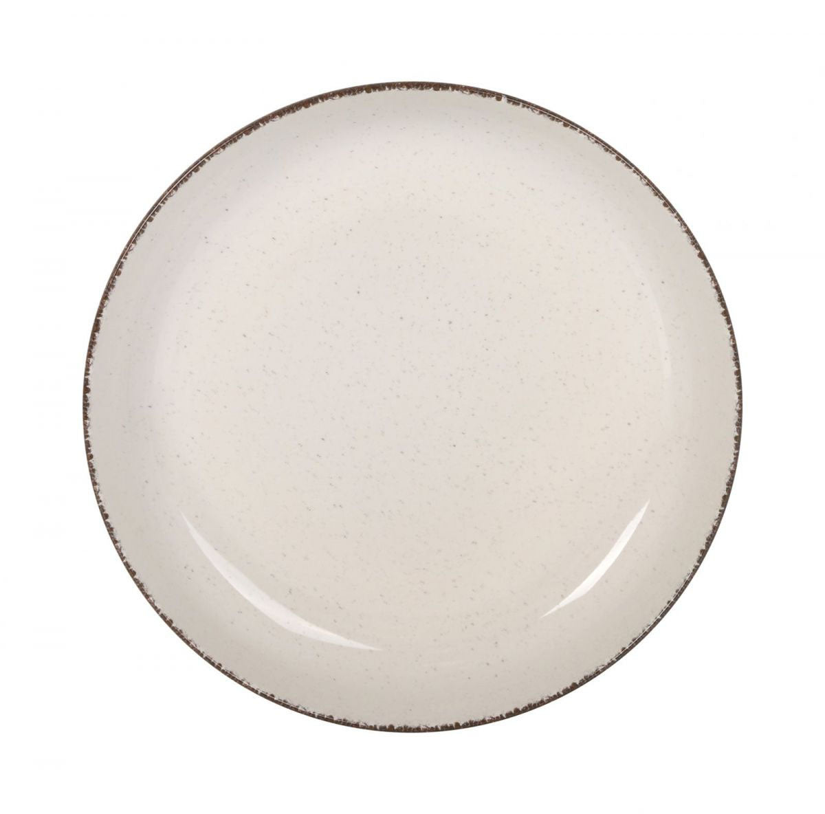 Nordic Anllo Ivory Glossy 23cm Pasta Bowl