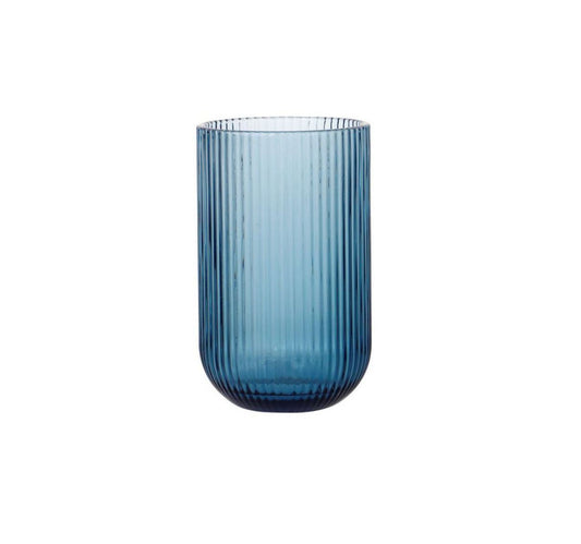 Sonella Blue Highball drinking glasses 430ml