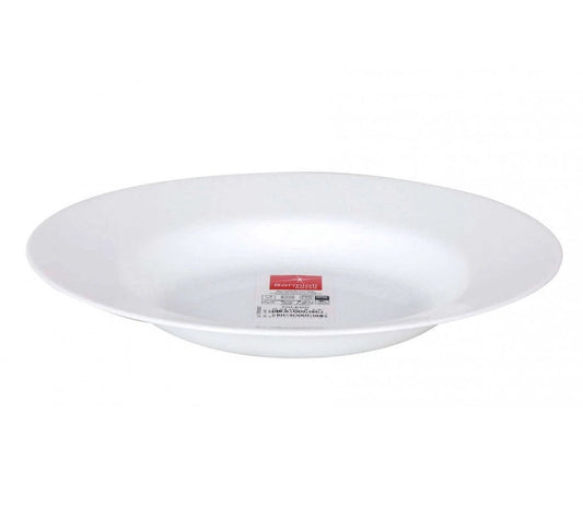 Bormiolli Rocco Tempered glass DEEP plate bowl 24x3.5cm Toledo