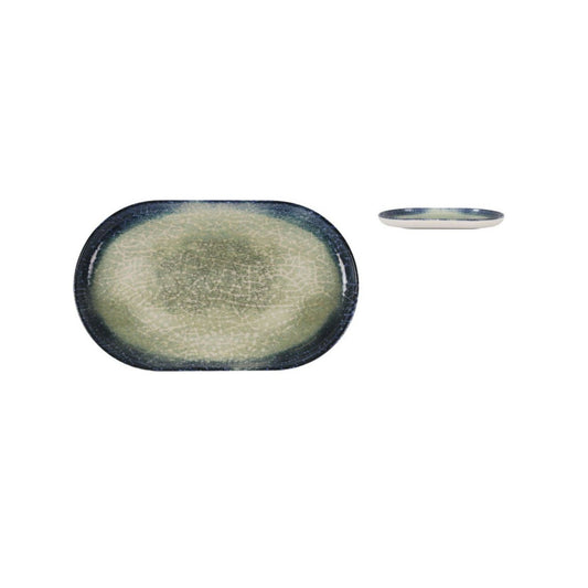 Nordic Olaf OVAL 25x15cm stoneware Dessert plate
