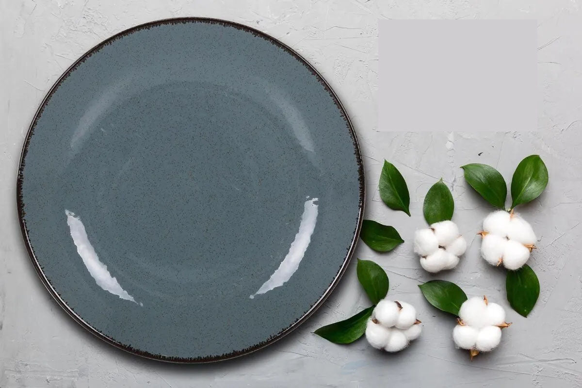 Salvora blue dinner plate 30cm Stoneware