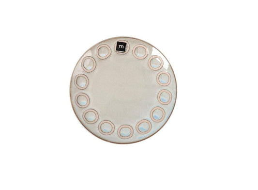 Almudena Grey 21cm dessert plate Stoneware
