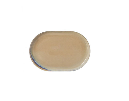 Cies oval 20x13cm Dessert plate starters tapas dish Stoneware