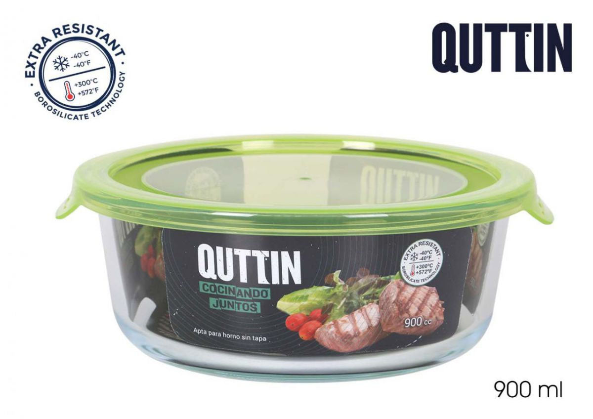 Food Storage containers oven safe Glass baking tray lunch box food Extra Resistant 900ml