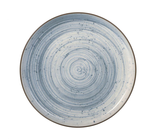 Nordic Swirl 32cm Dinner plate Under plate presentation plate dinner plate Stoneware