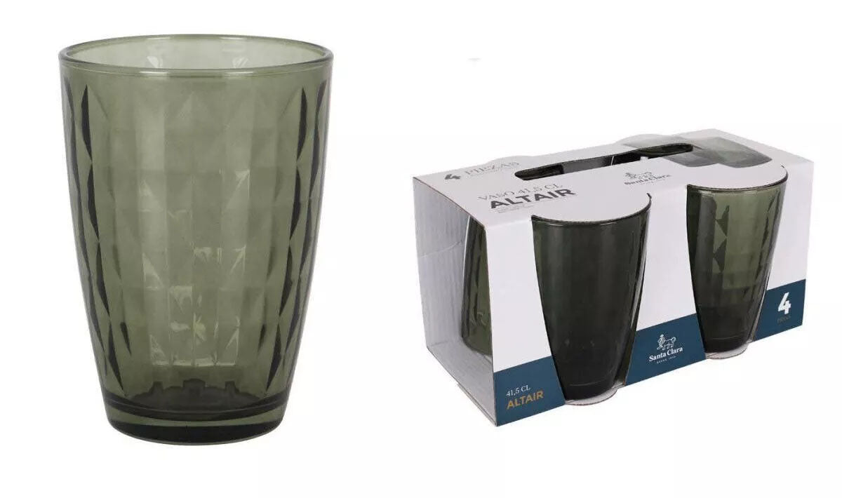 Altair diamonds Grey Smoke 410ml drinking glass