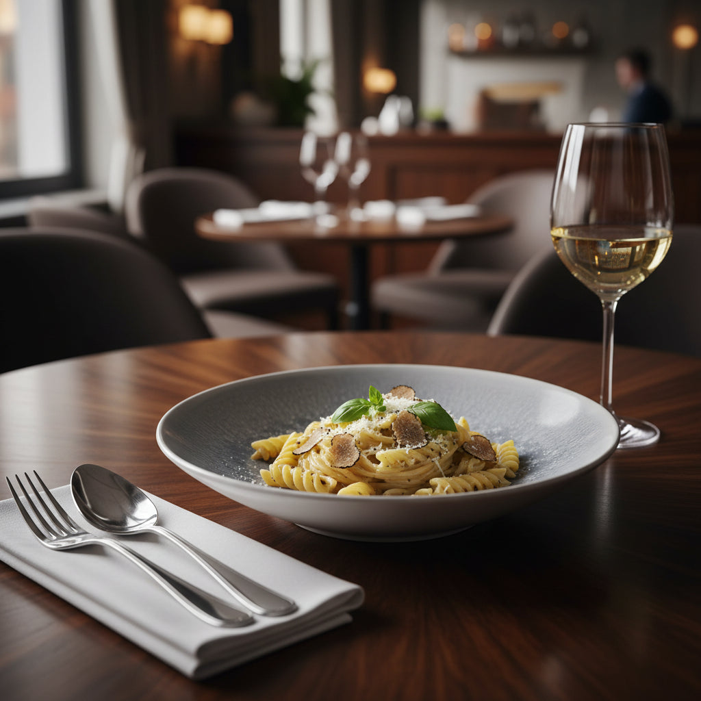 Adhara 21cm pasta bowl Stoneware