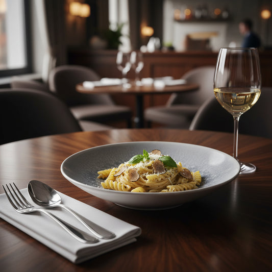 Adhara 21cm pasta bowl Stoneware